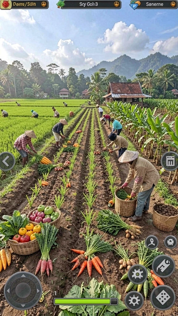 888r - Tampilan grafis yang menakjubkan dari karakter utama.