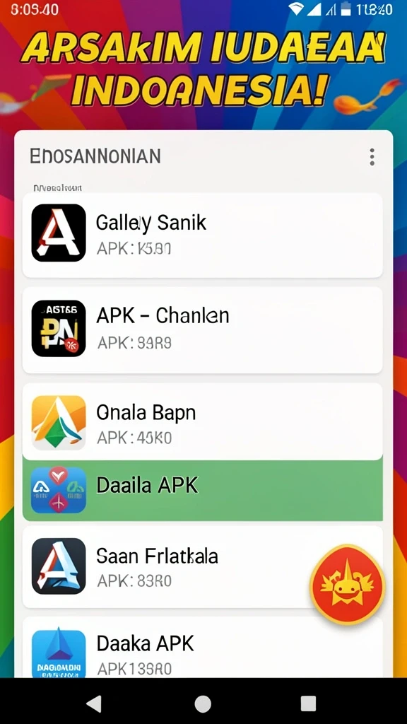 jktwin - Menu permainan yang mudah dinavigasi dan interaktif.