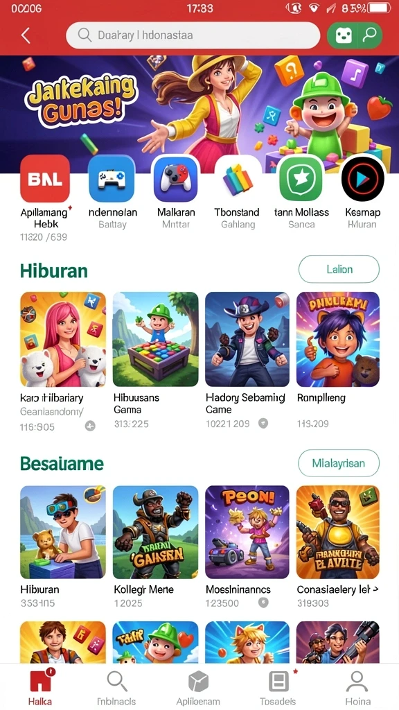 mr888 - Tampilkan karakter unik yang dapat dimainkan.
