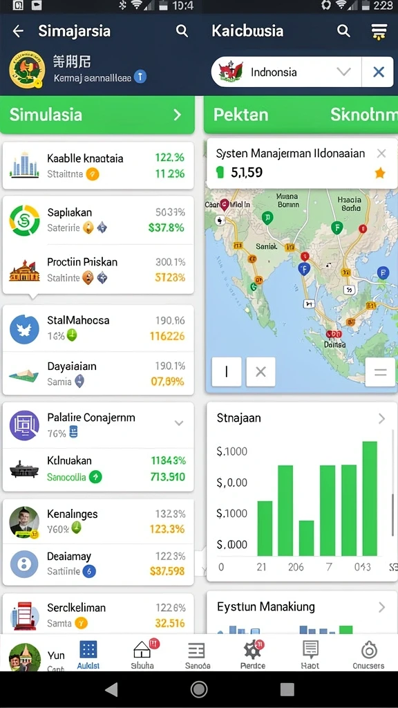 rawontoto - Tampilan antarmuka yang ramah pengguna dan menarik.