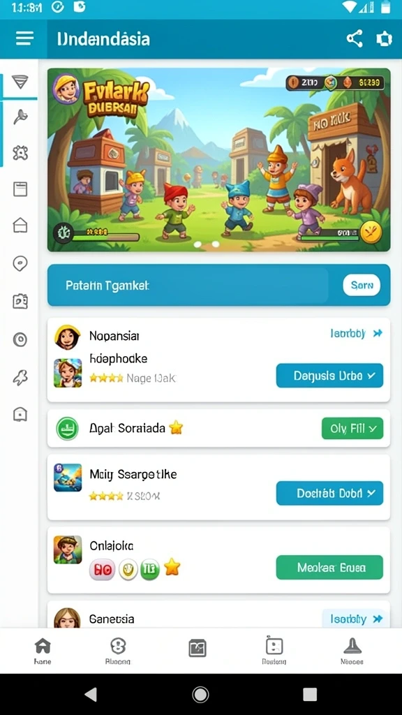 superhoki - Tampilan antarmuka yang menarik dan intuitif.